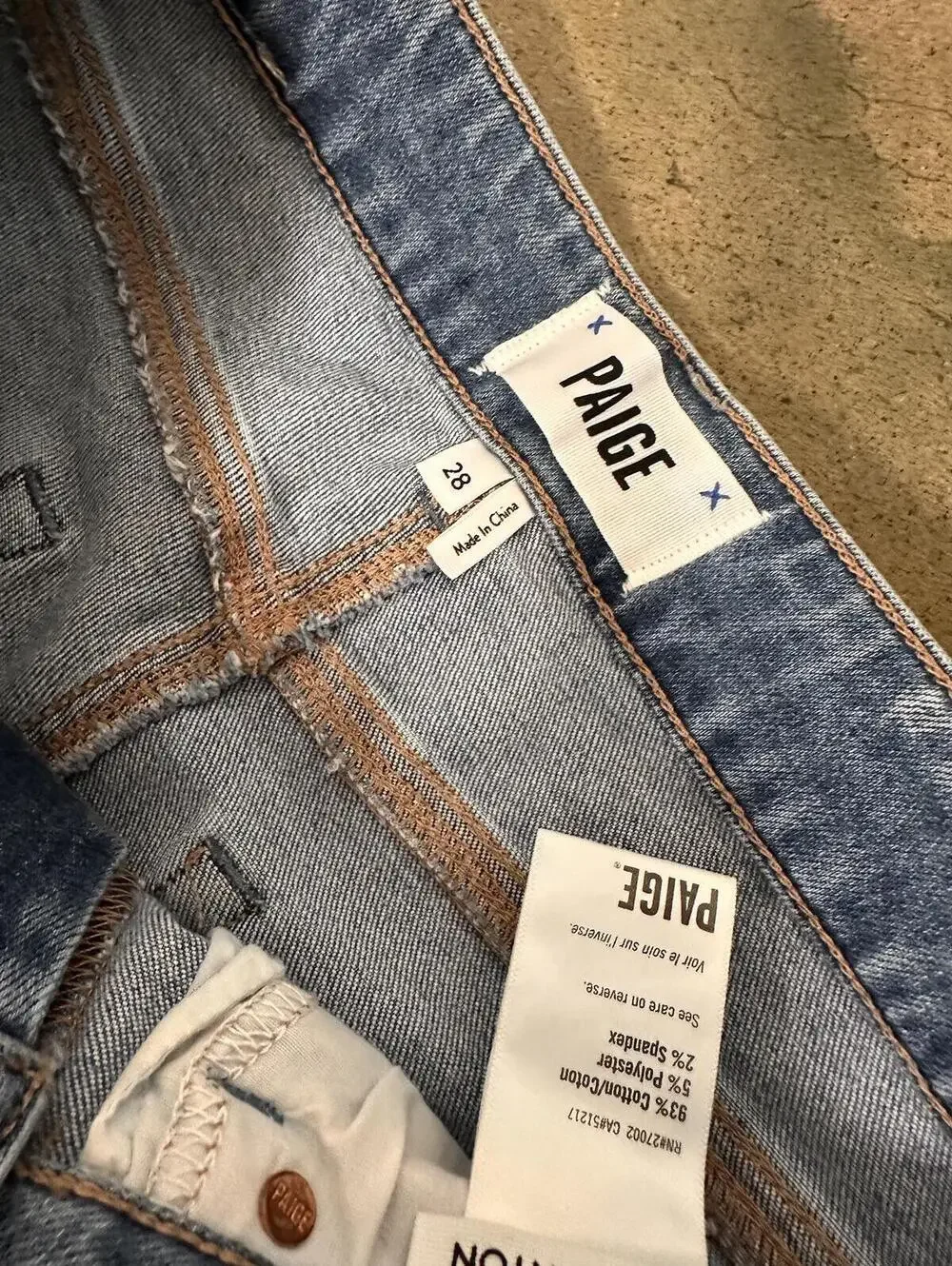 PAIGE Laurel Canyon High-Rise‎ Bootcut Jeans Size 28